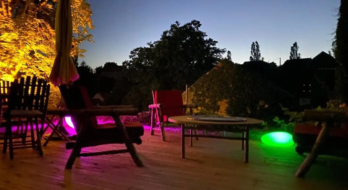 Manoir De La Croix Saint Louis Terrasse