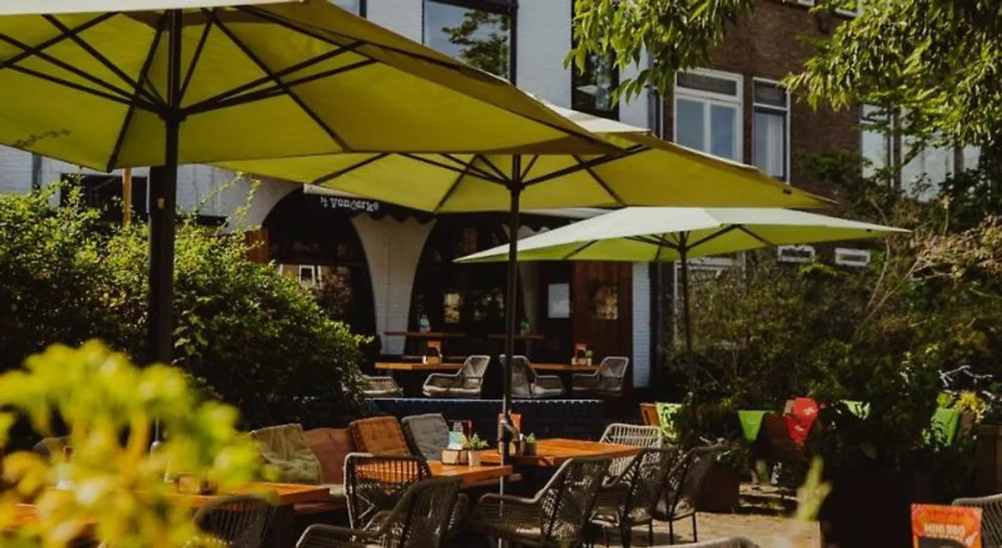 cafe 't Vonderke Terrasse