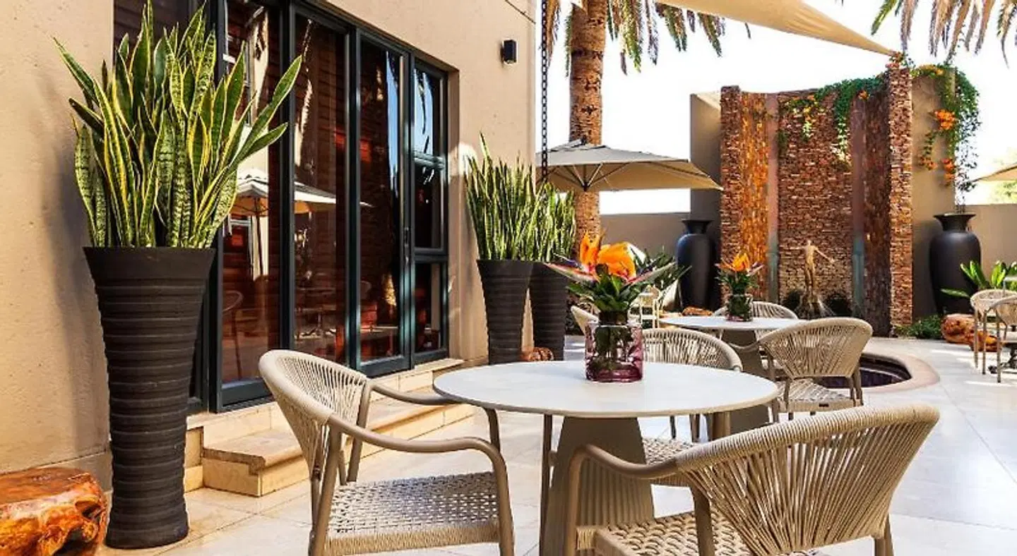 Kimberley Anne Hotel Terrasse