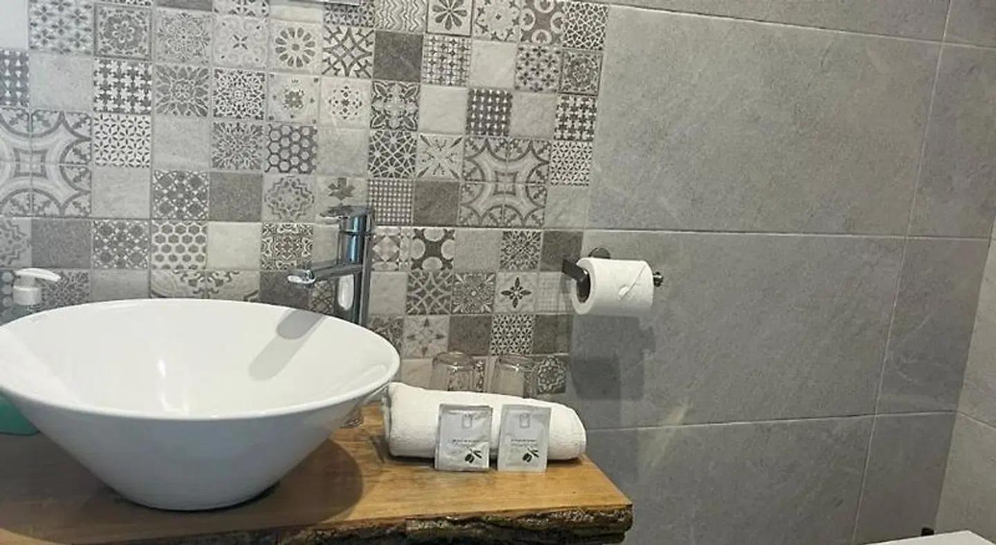 Hostal La Palmera Badezimmer