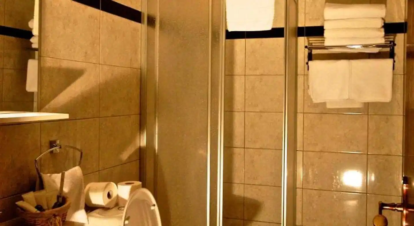 Künstleralm Hotel & Apartments Badezimmer