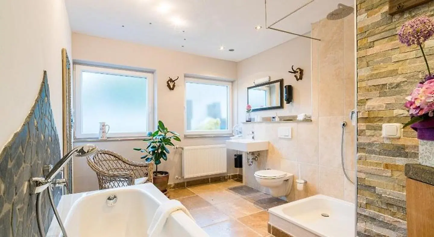 Schöne Aussicht Badezimmer