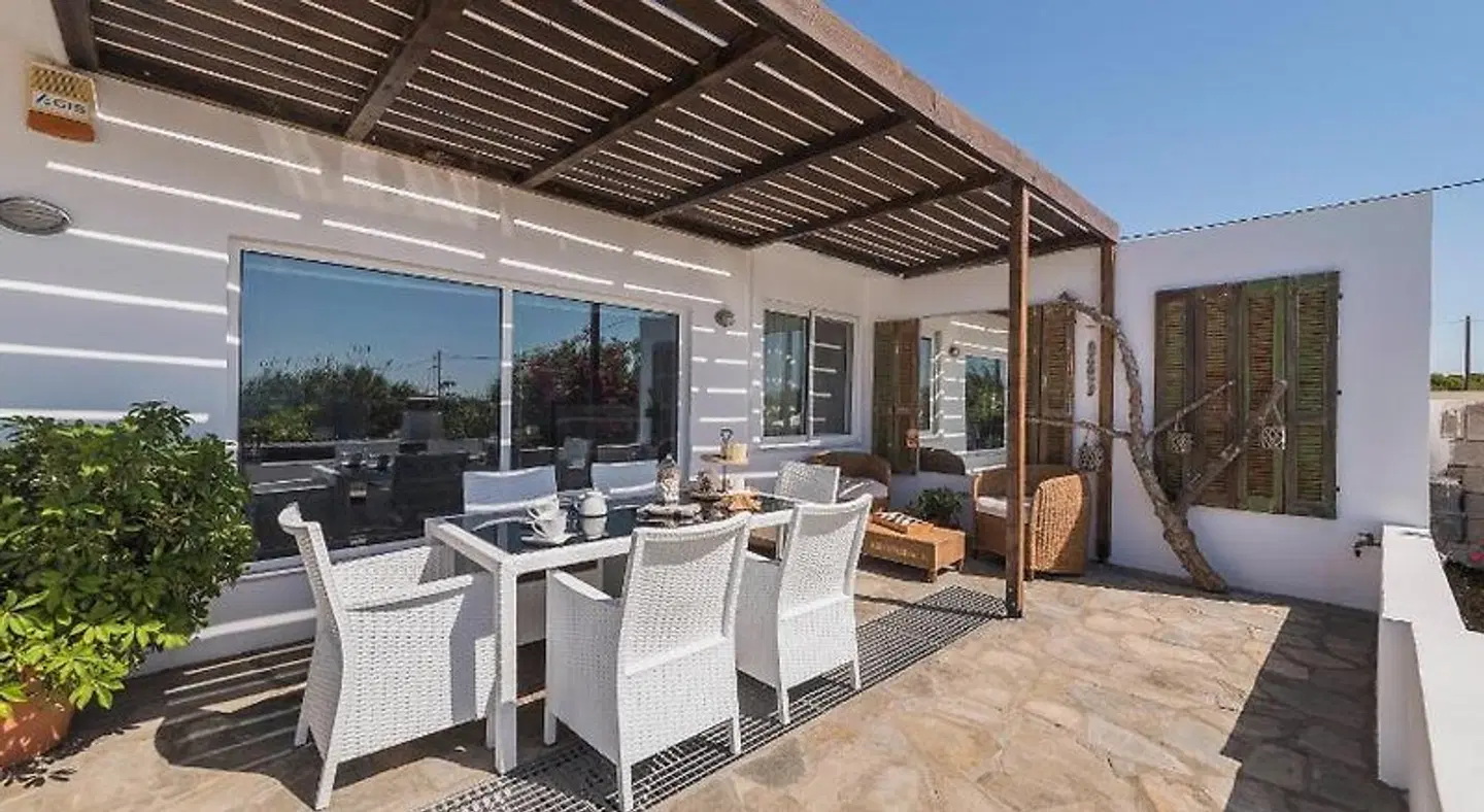 Sofias Villas Afandou Beach Terrasse
