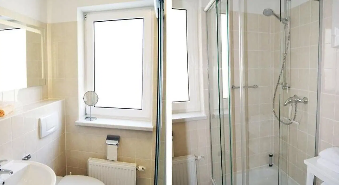 Appartementhaus Gutenberg Badezimmer