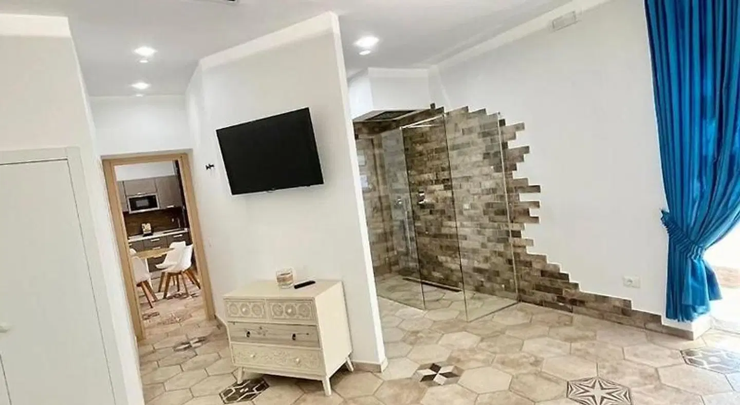 I Lecci B&B Badezimmer