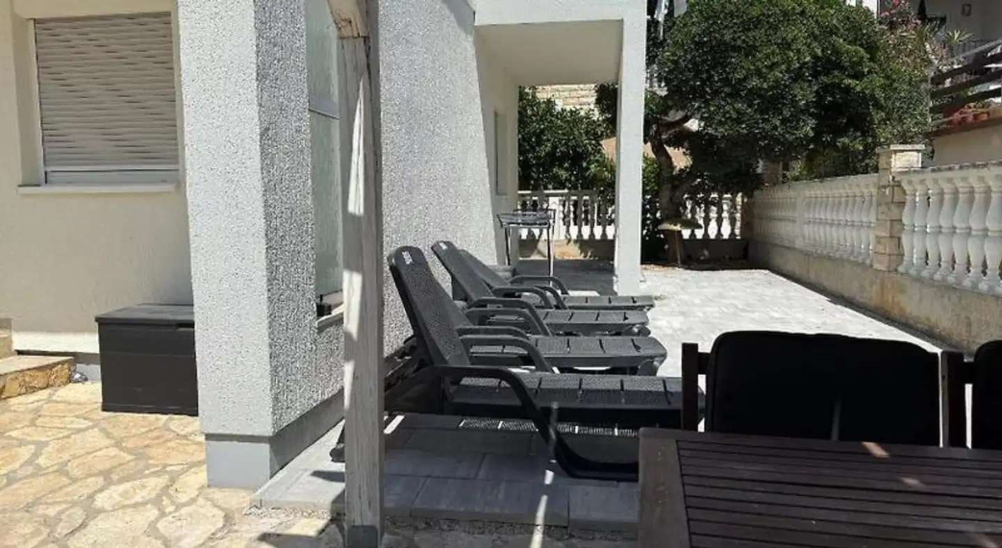 Diklo Beach Apartments 2 Terrasse