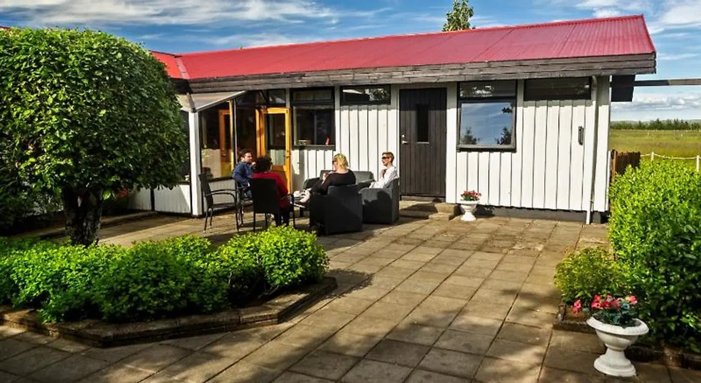 South Central Guesthouse Terrasse