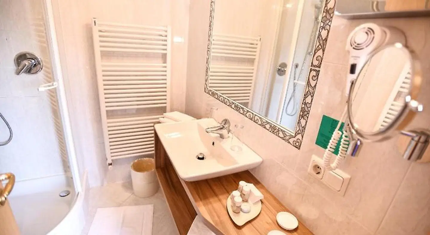 Seehotel Sparer Badezimmer