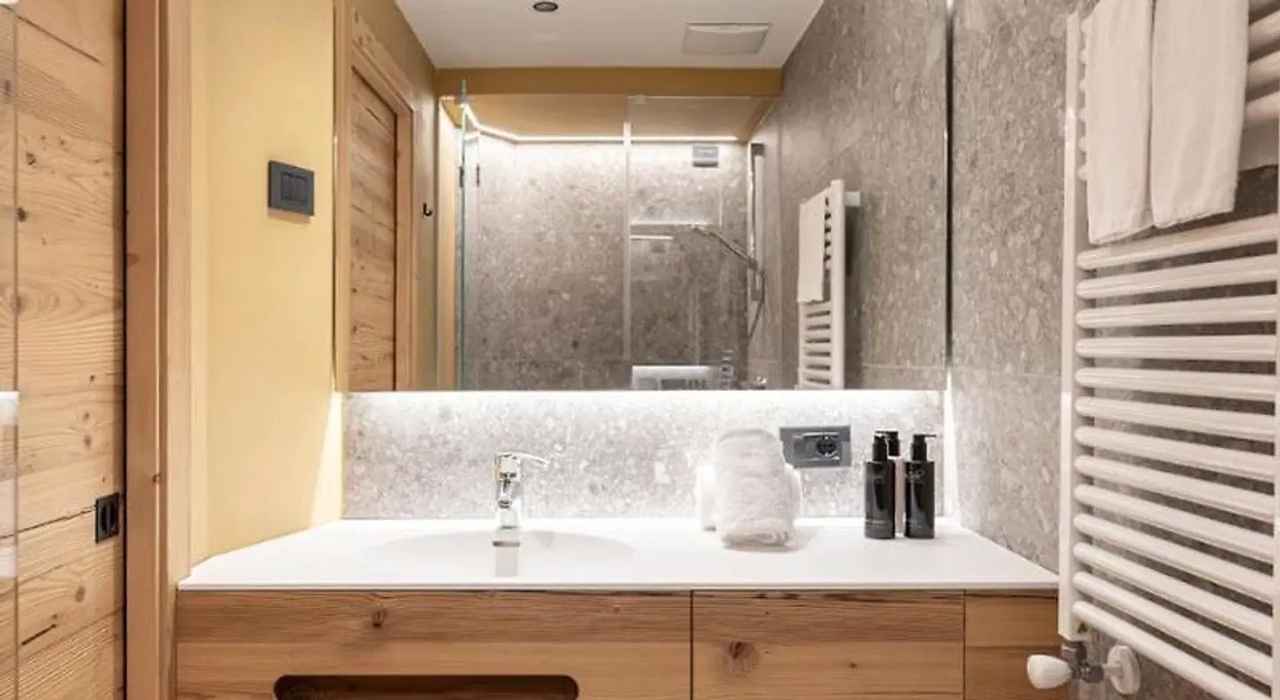 Piz Galin Badezimmer