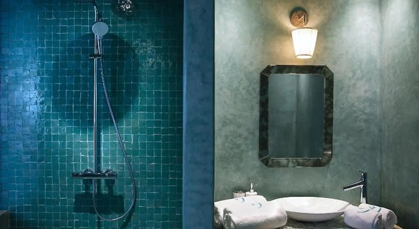 Suite Azur Hotel Badezimmer