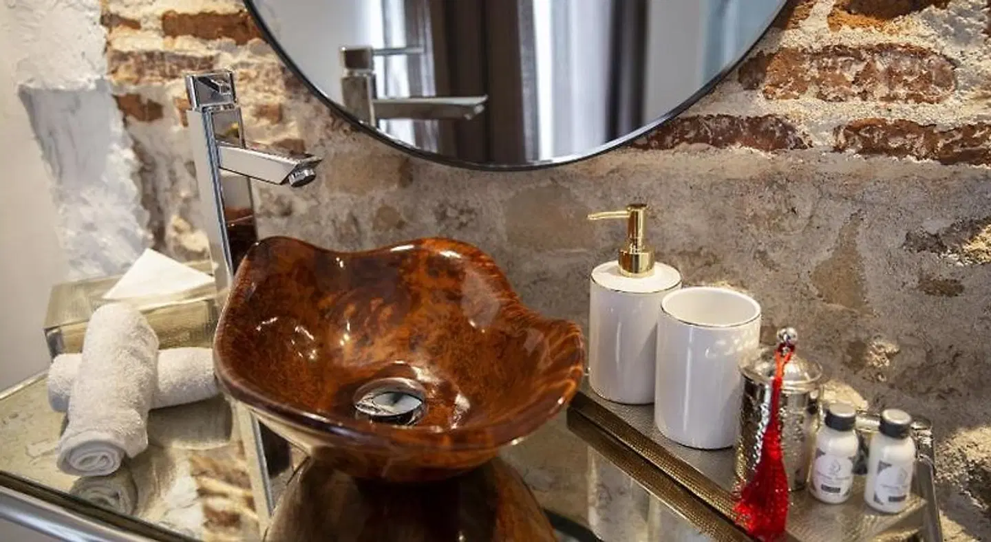 Suite Azur Hotel Badezimmer