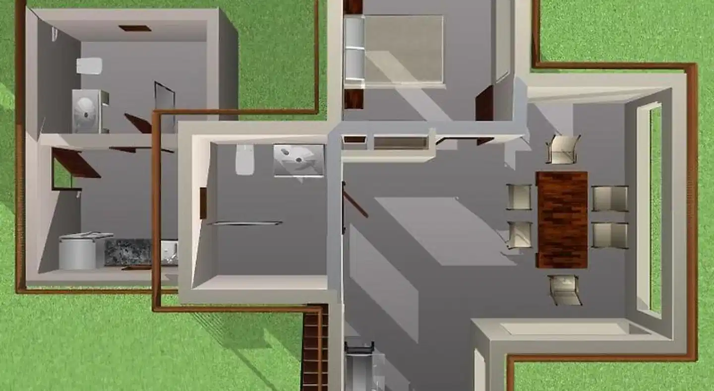 Kruger Eden Lodge Badezimmer