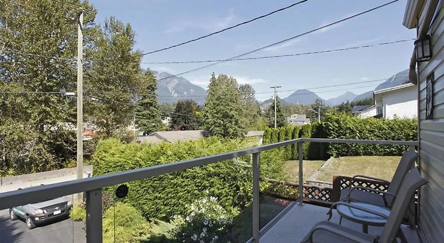 Evergreen Bed & Breakfast Terrasse