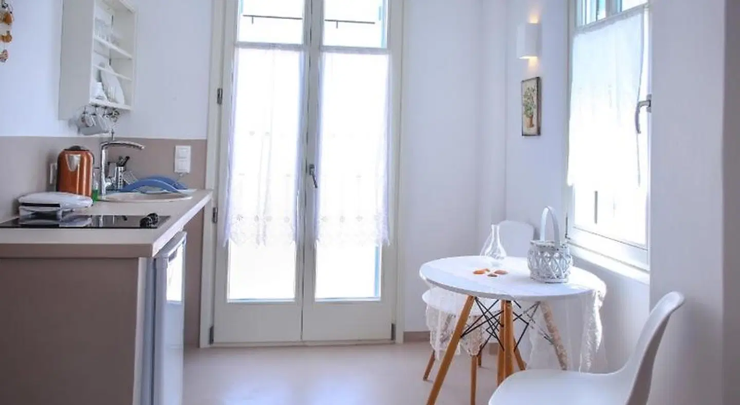 Anemomiloi Andros Boutique Hotel Badezimmer