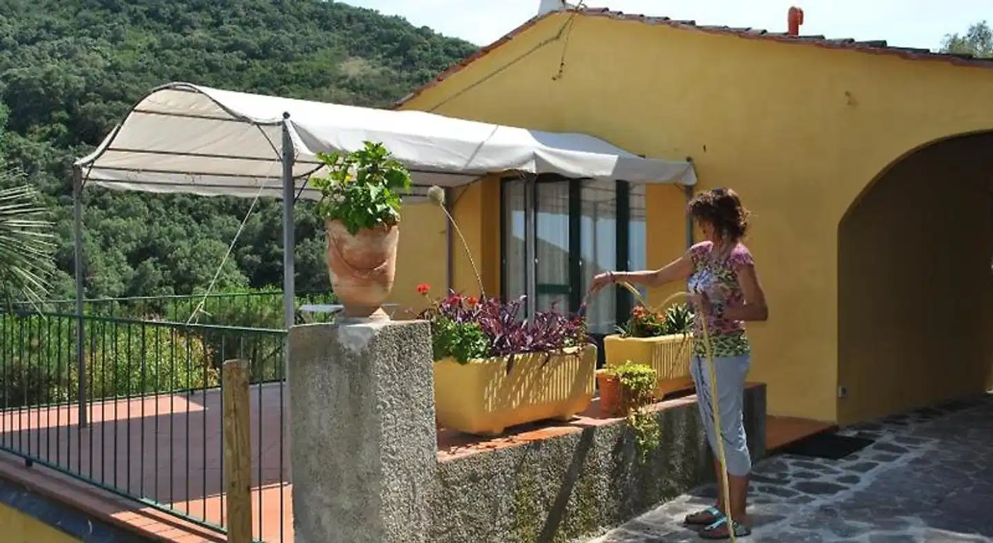 Camping Village Canapai Terrasse