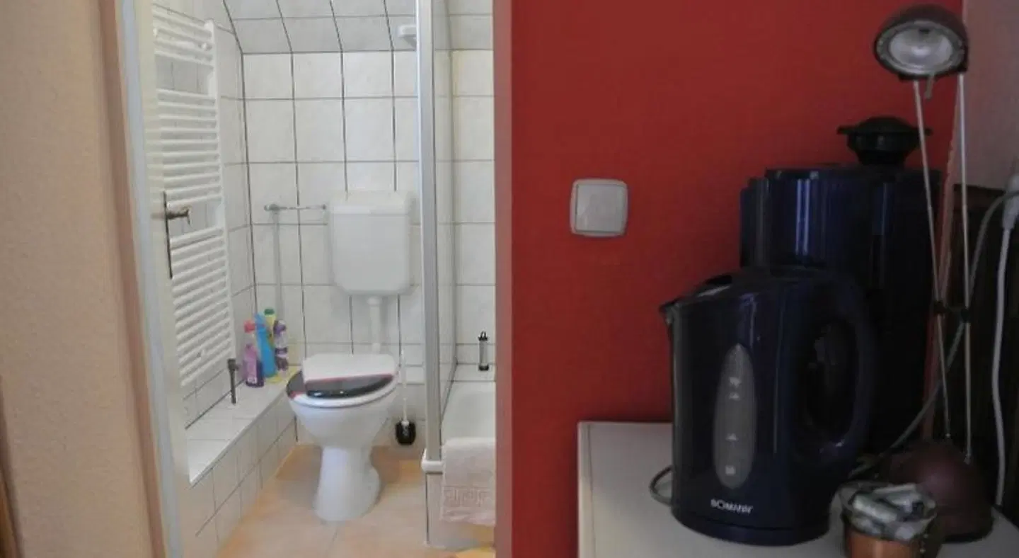 Pension Felseneck Zur Bodehexe Badezimmer