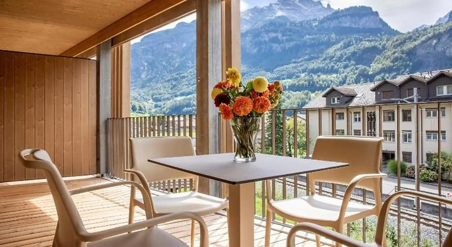 Swisspeak Resorts Meiringen Terrasse