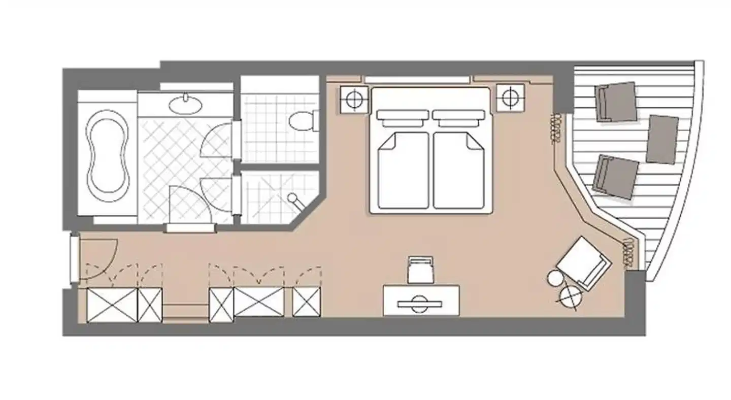 Althoff Seehotel Überfahrt Modellaufnahme