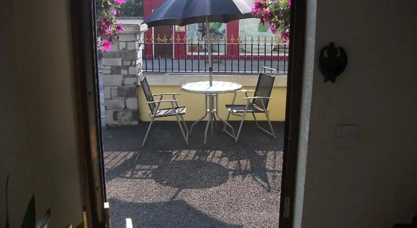 Clare Street B&B Terrasse