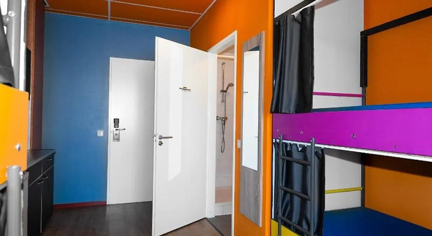 Amsterdam Teleport Hotel Badezimmer