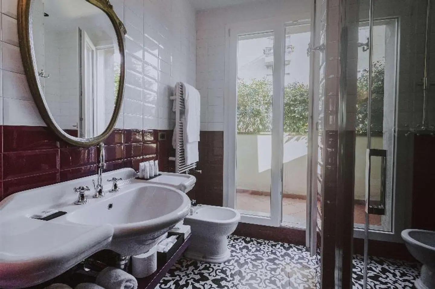 Hotel Clerici Badezimmer