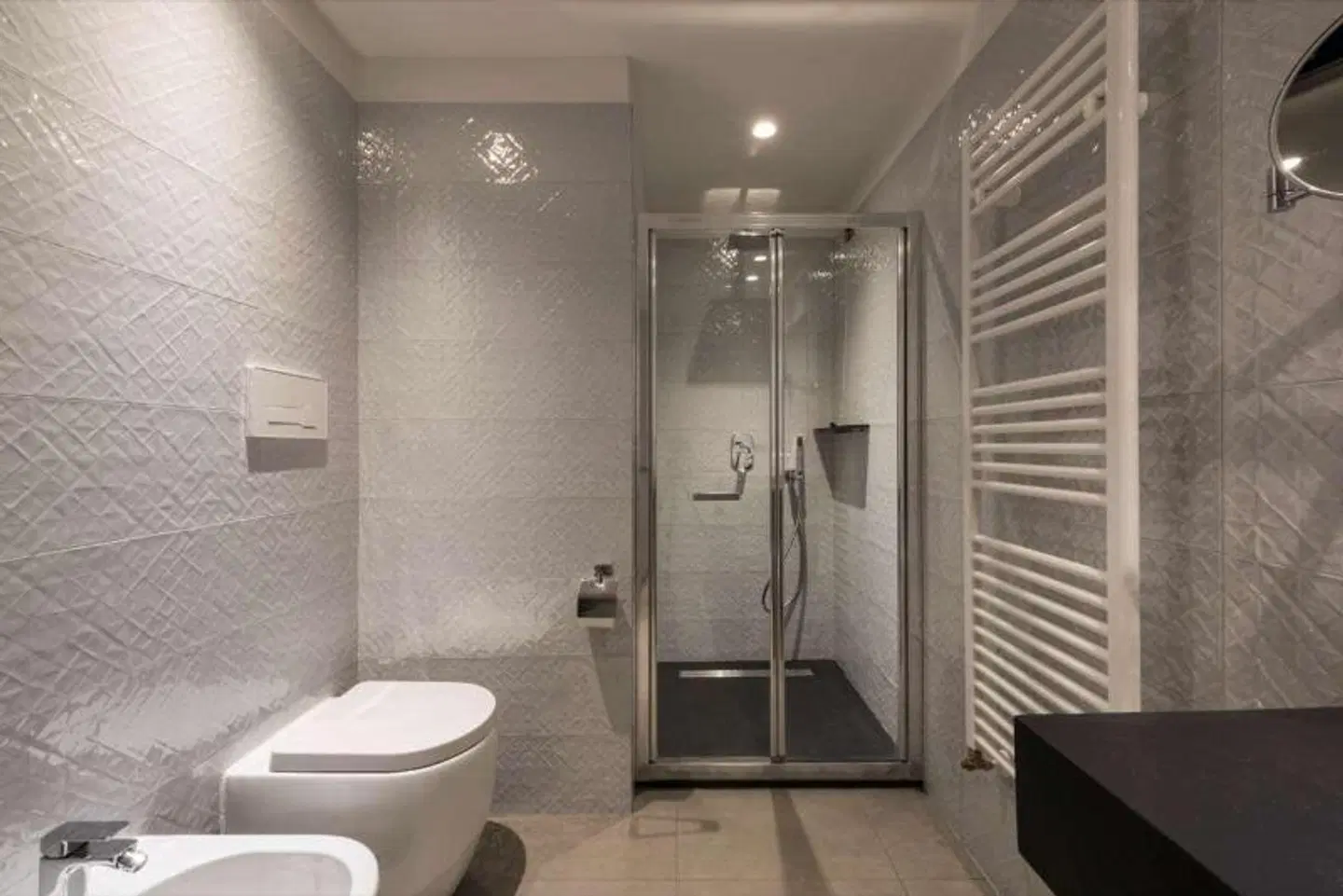 Hotel Clerici Badezimmer