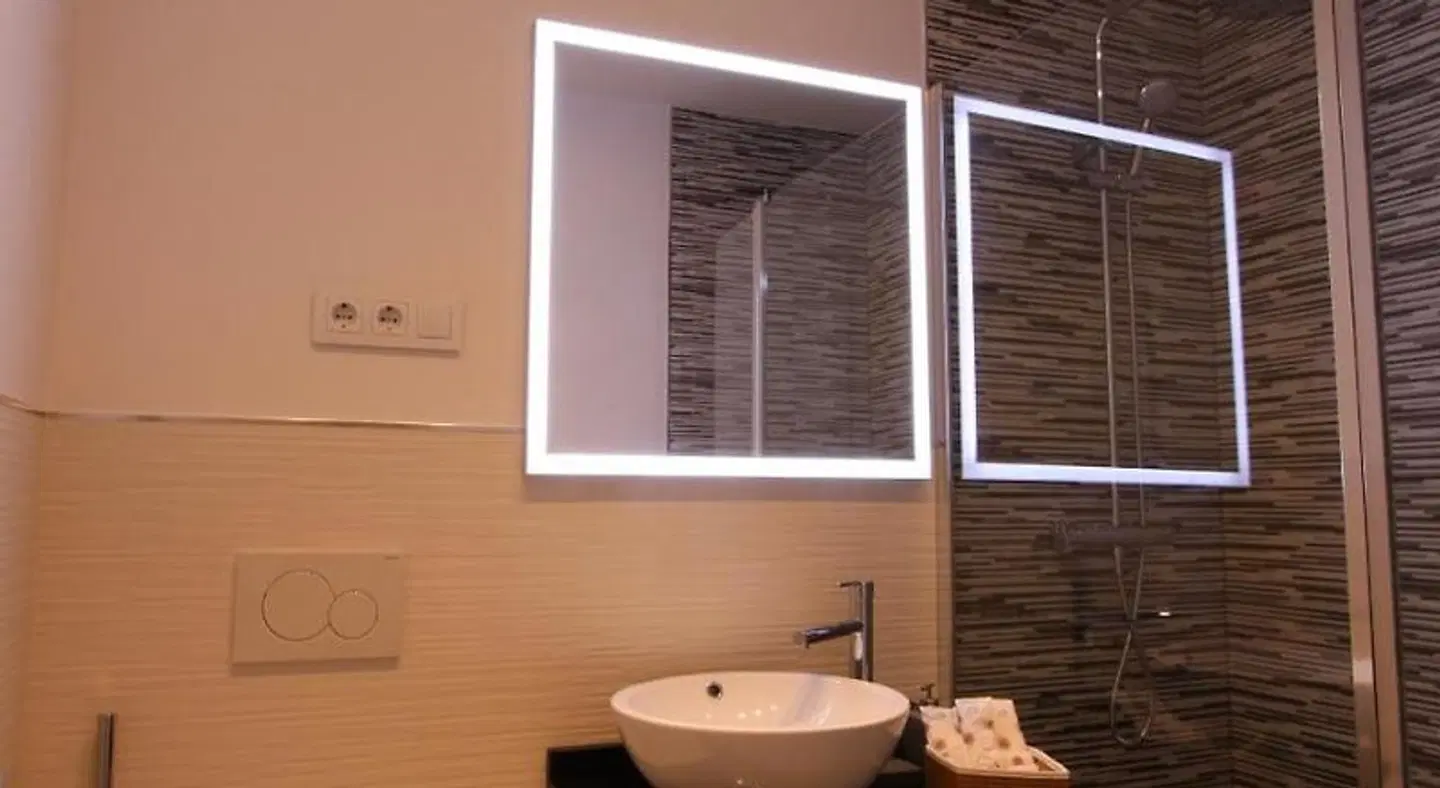 Alma Suites Badezimmer