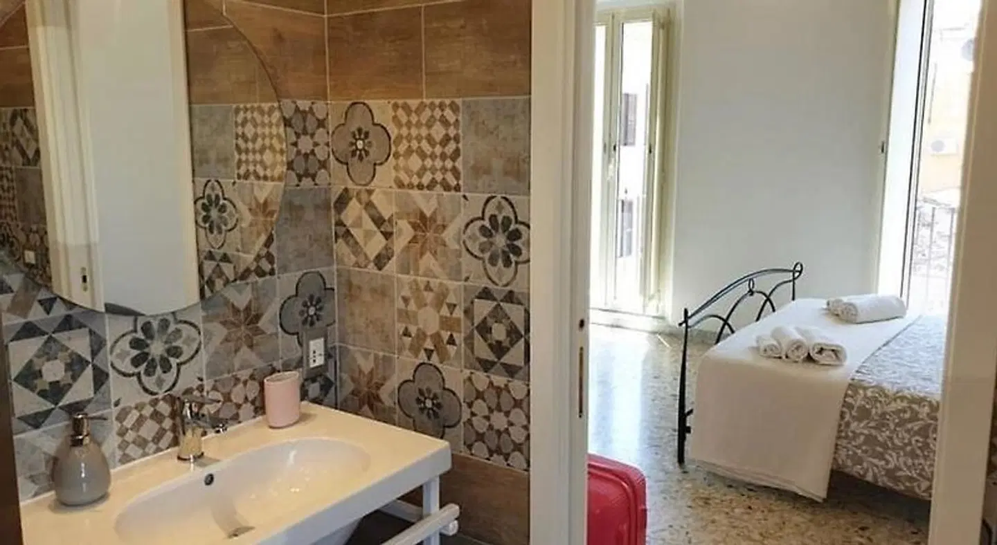 Campo24roma GuestHouse Badezimmer