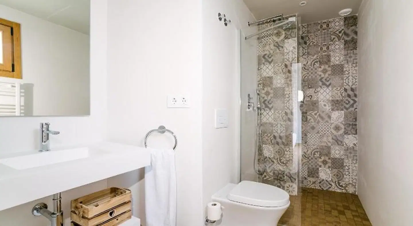 Apartamentos Barracart Badezimmer