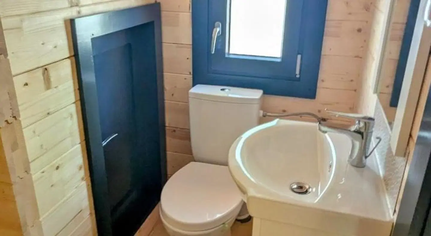 Cabanes et Lodges du Belvedere Badezimmer