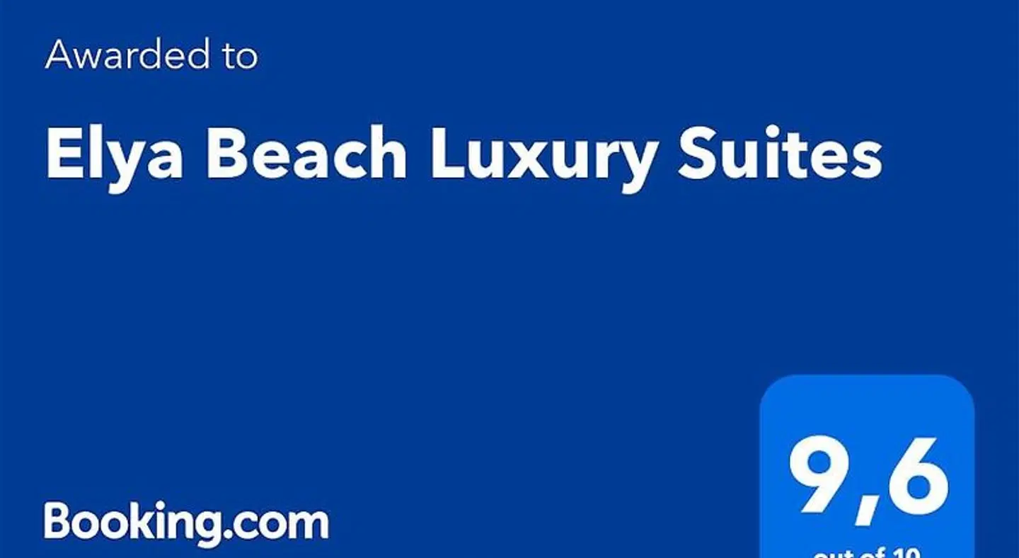 Elya Beach Luxury Suites Landkarte