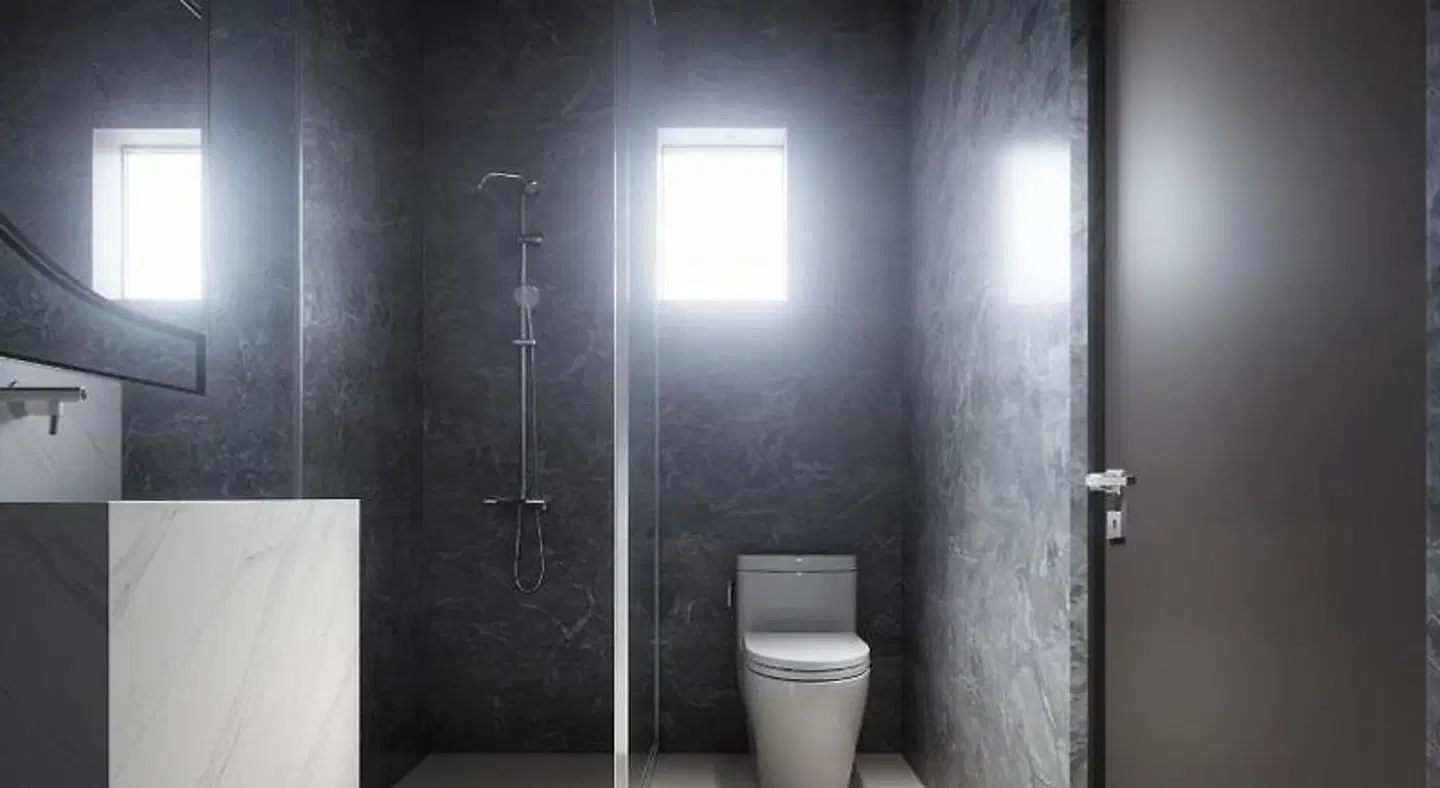 Veneto Sea View Apartments Badezimmer