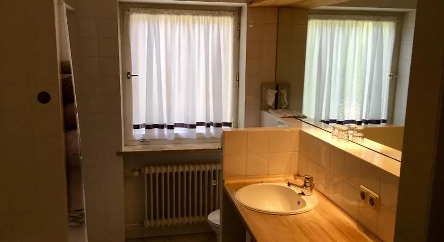 Jäger von Fall Badezimmer