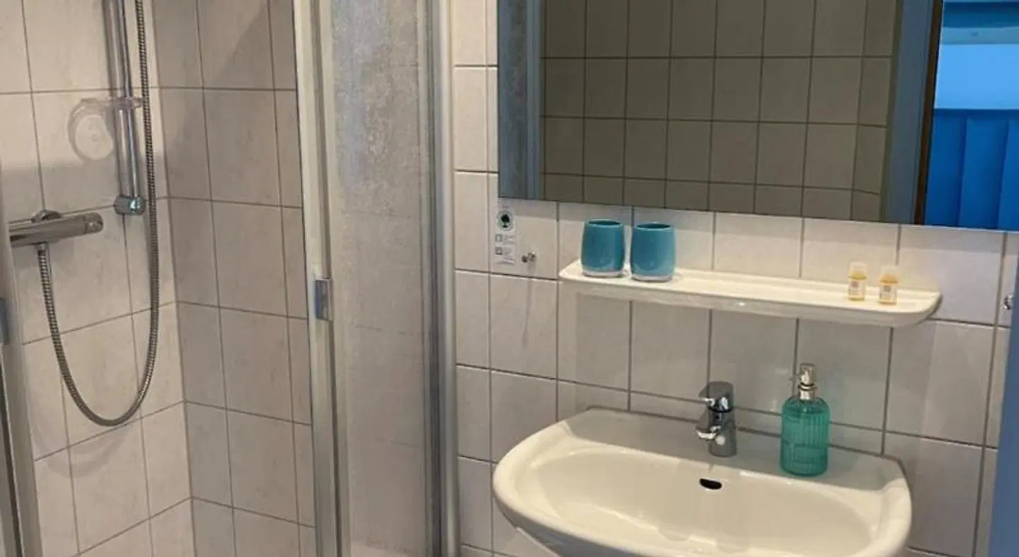 Hotel meerblau Badezimmer