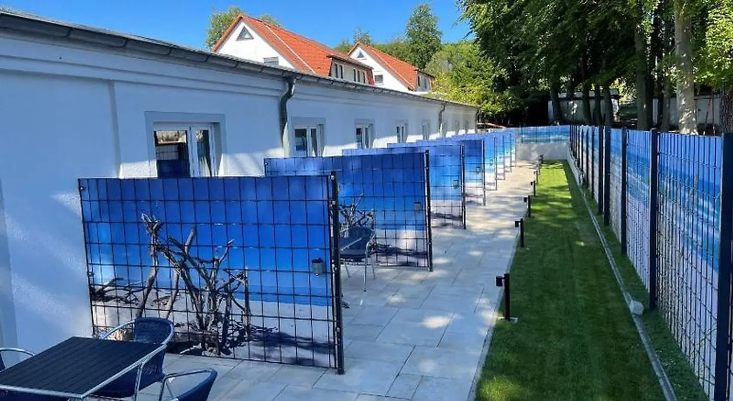 Hotel meerblau Terrasse