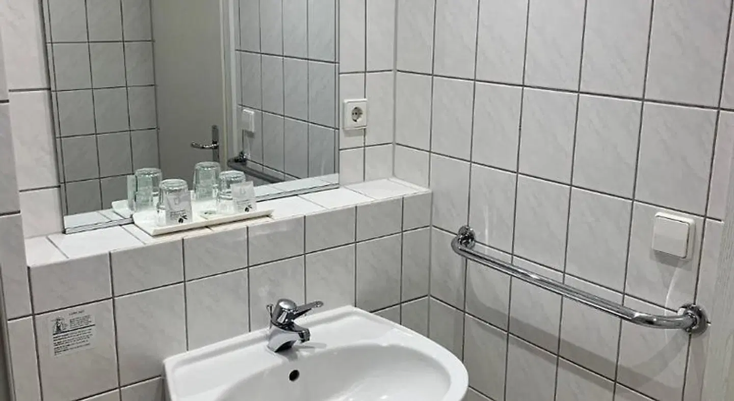 Hotel See-Eck Badezimmer