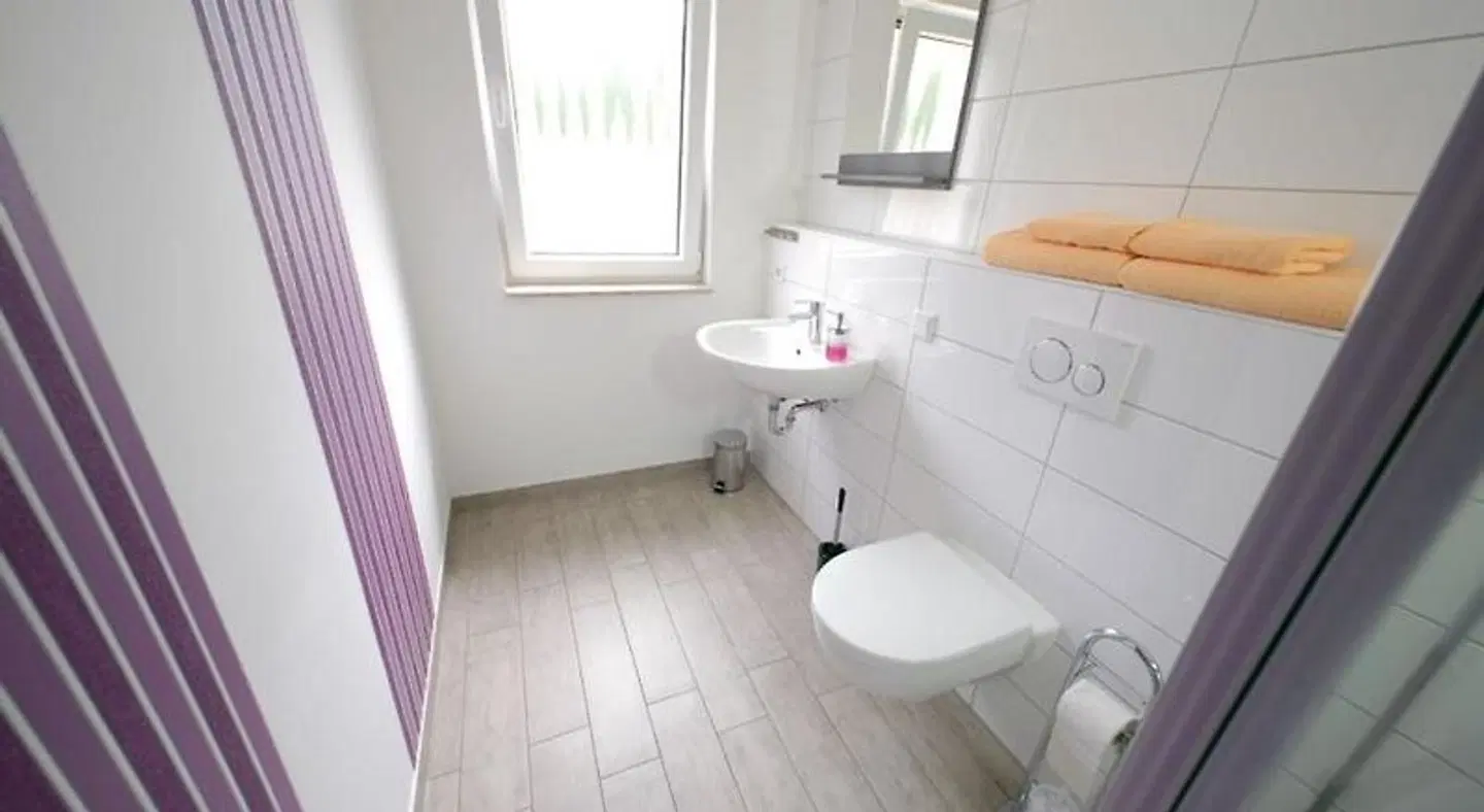 Kraftwerk Relax Motel Badezimmer