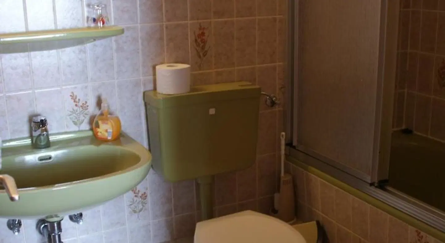 Fernblick Badezimmer