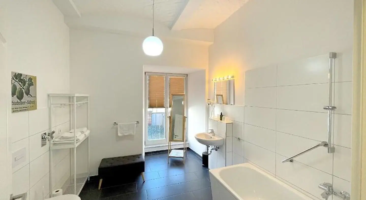 Lendelhaus & Historische Saftfabrik Werder Badezimmer