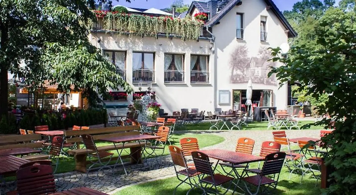 Pension-Maustmuhle Garten