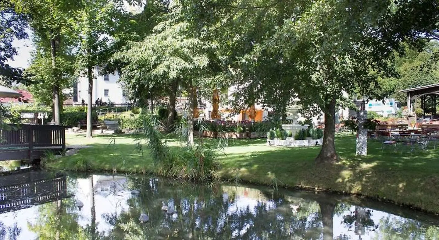 Pension-Maustmuhle Garten