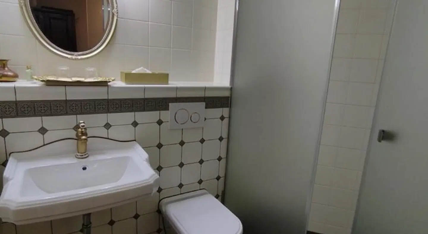 Landhotel Krauterbergl Kreischa Badezimmer