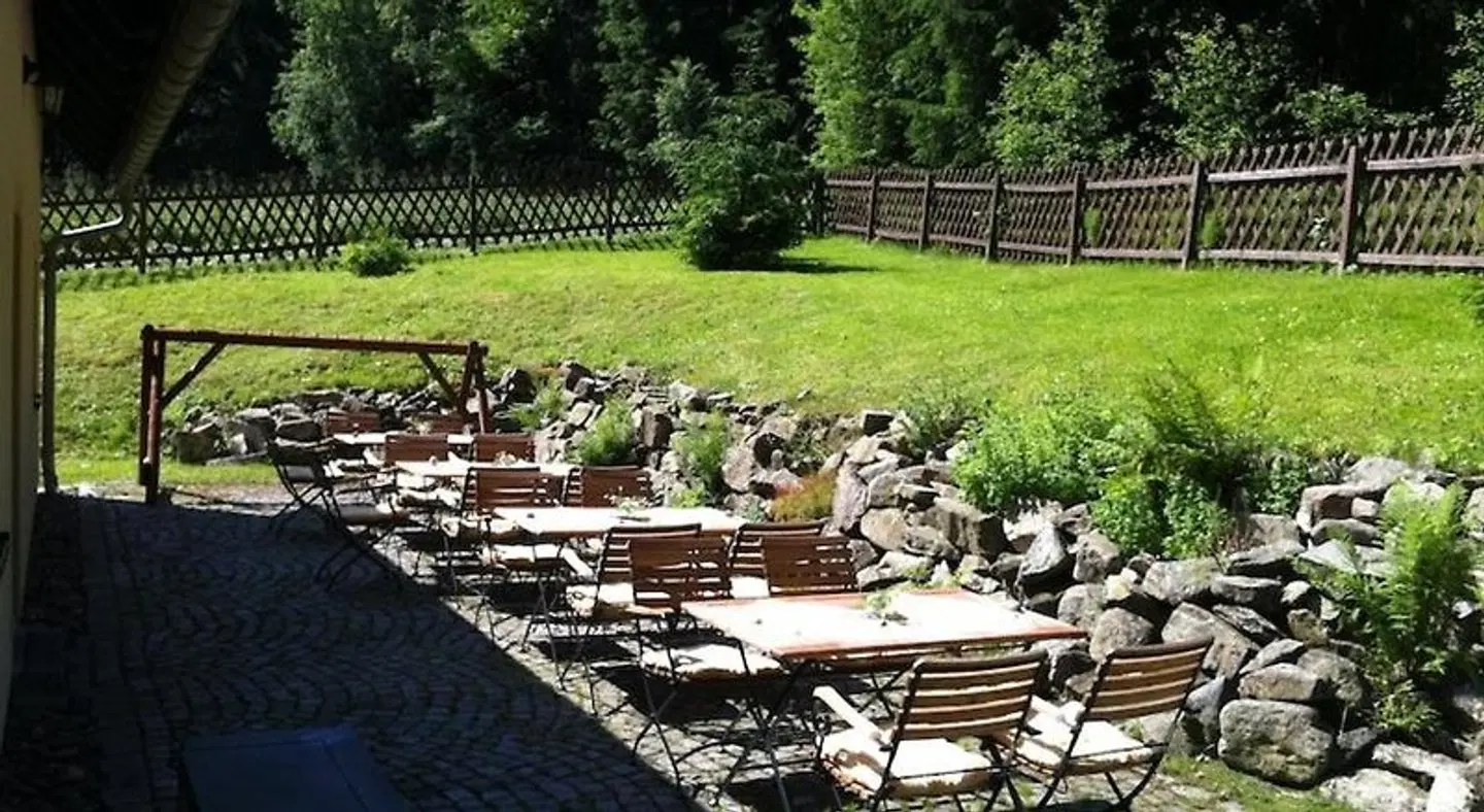 *****Bikehütte 'Rehnhäusl' in Altenberg Garten