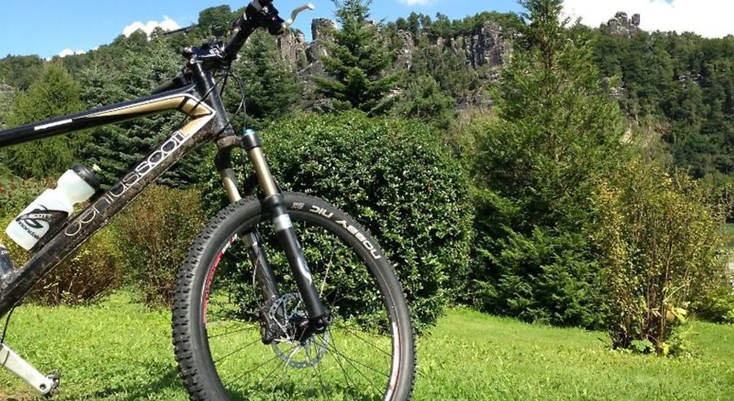 *****Bikehütte 'Rehnhäusl' in Altenberg LANDSCAPE