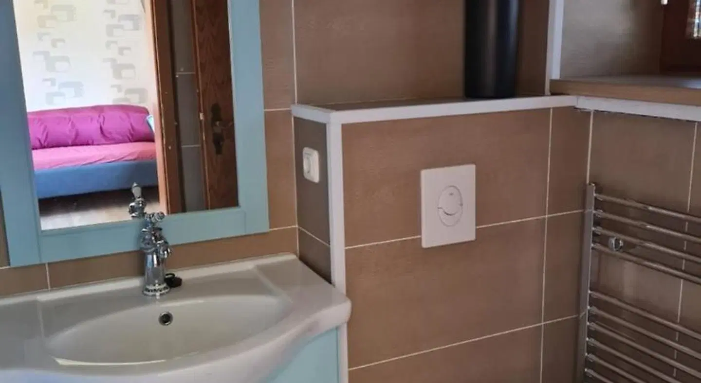 Gasthaus Paula Appartement Badezimmer