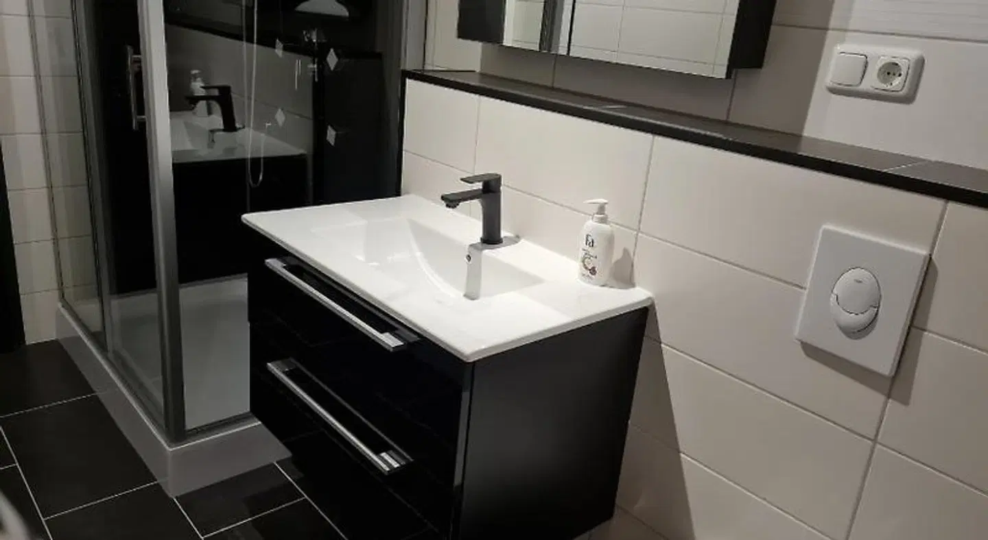 Gasthaus Paula Appartement Badezimmer