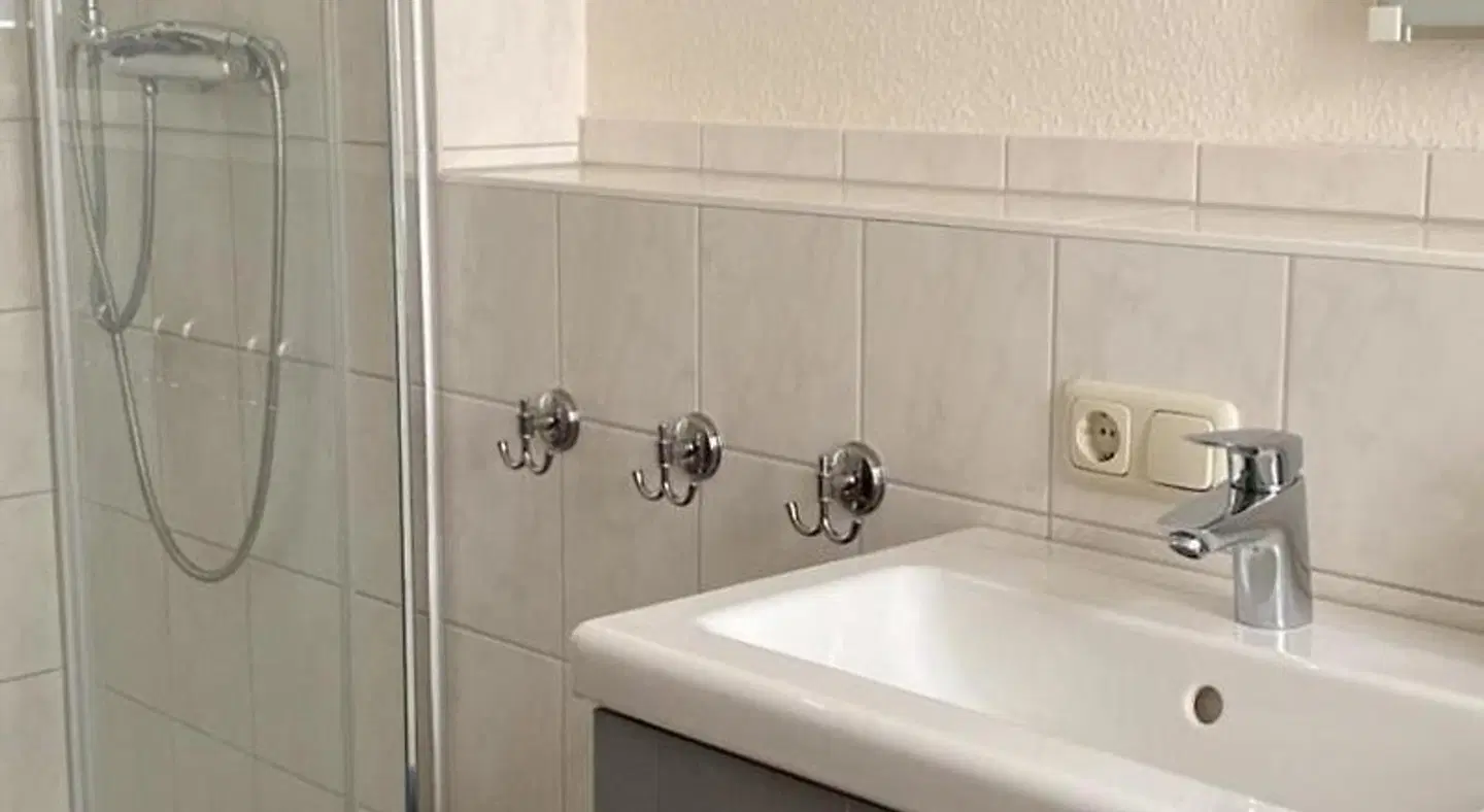 Ferienwohnung am Erfurter Dom Badezimmer