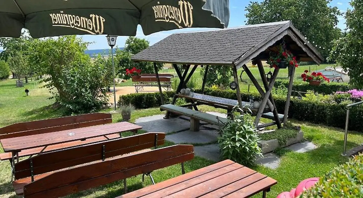 Gasthof Drei Schwanen Terrasse