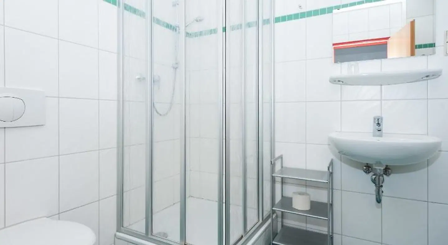 Sportpension Dresden Badezimmer