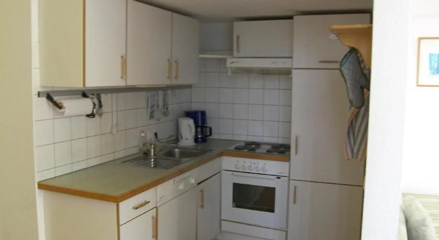 Apartments am Schlosspark Senftenberg Badezimmer